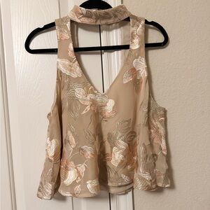 NWOT Show Me Your Mumu Casey Collar Top